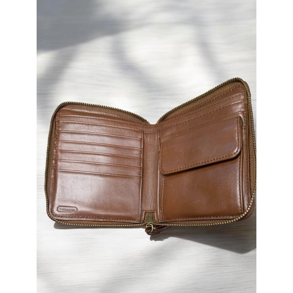 Y2K Coach 10816 Signature Patchwork Satchel & 40527 Zip Around Wallet - Picture 9 of 14